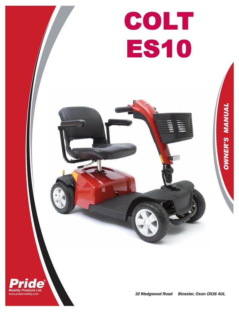 Pride COLT ES10 User manual