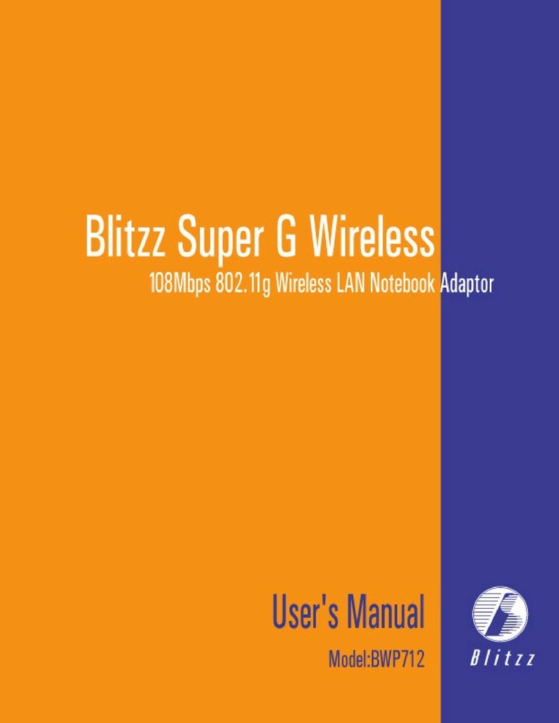 Blitzz BWP712 user guide