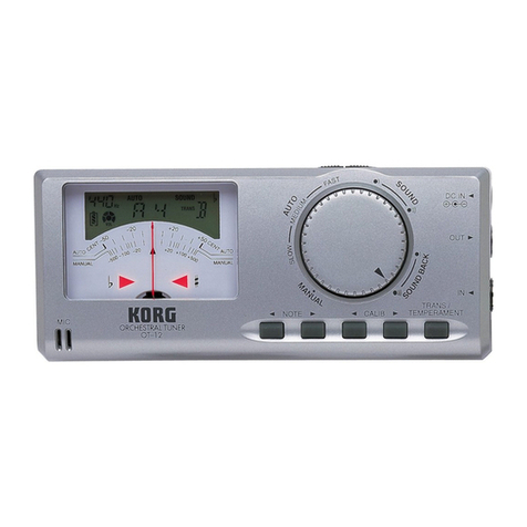 Korg OT-12M User manual