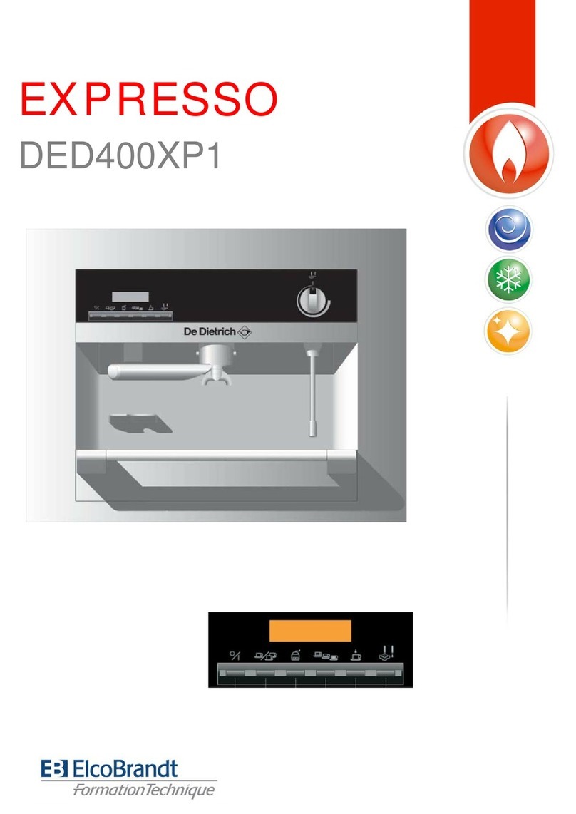 ElcoBrandt SUPREME DED400XP1 Service manual