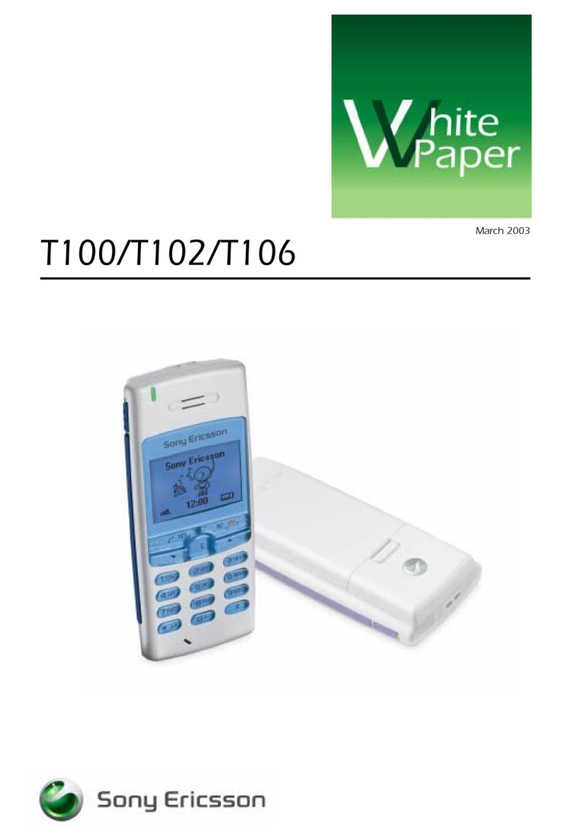 Sony Ericsson T100 Quick reference guide
