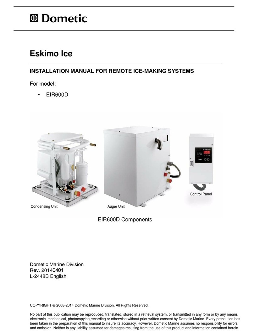 Dometic EIR600D installation manual