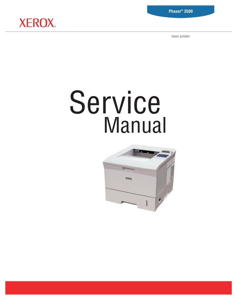Xerox PHASER 3500 User manual Xerox PHASER 3500 User manual