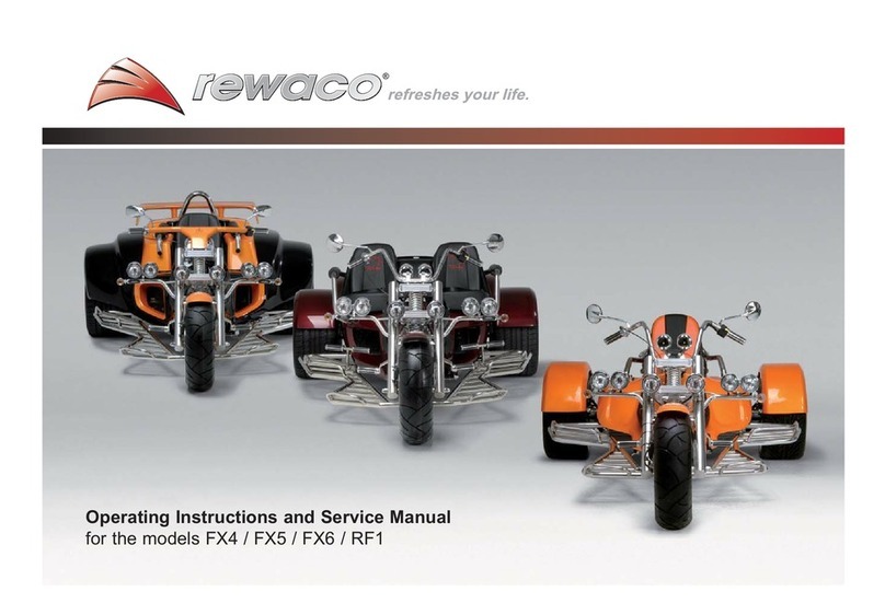 Rewaco FX4 Operating instructions and service manual