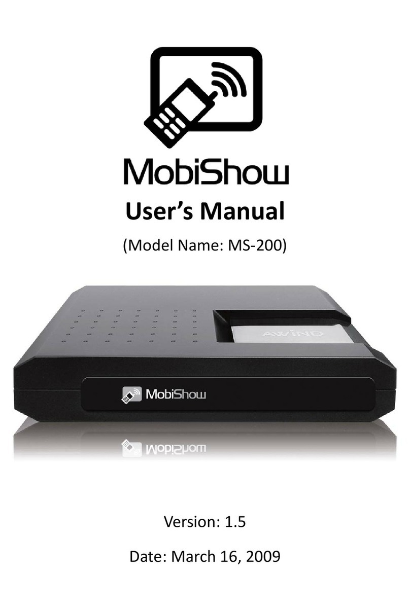 MobiShow MS-200 user manual