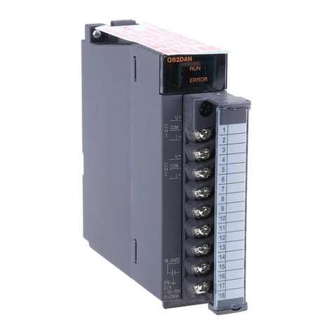 Mitsubishi Q62DAN User manual