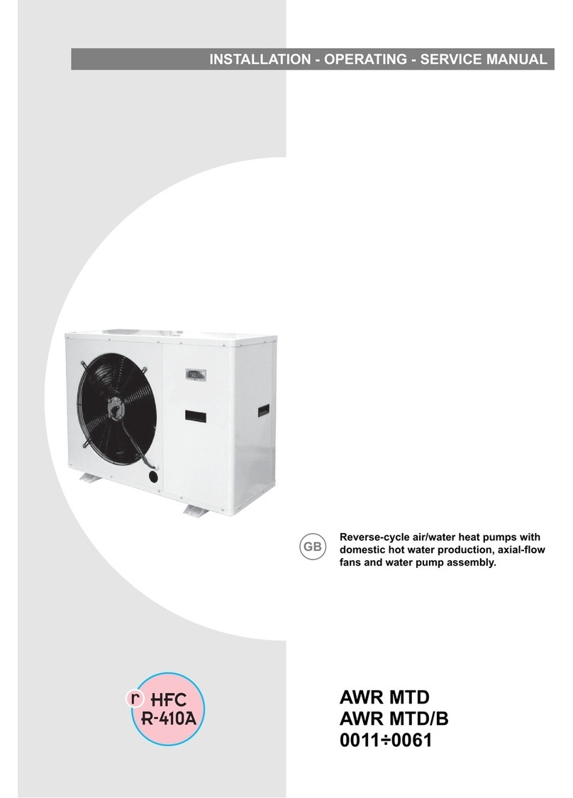 CLIMAVENETA AWR MTD Service manual