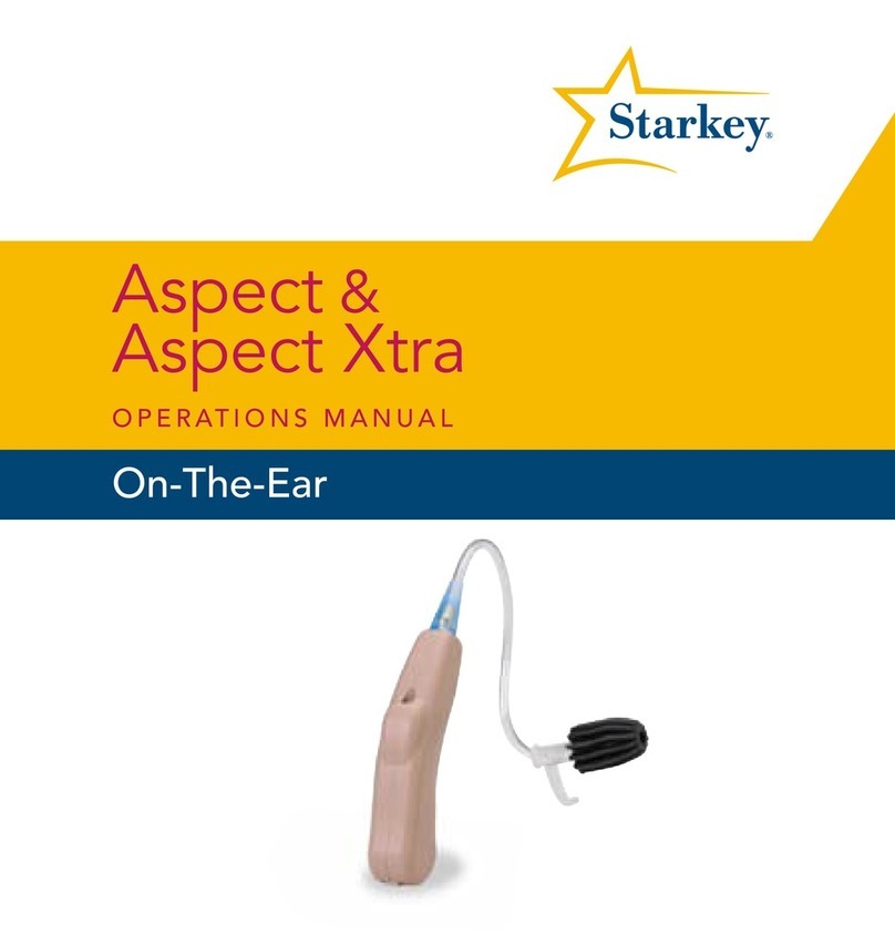 Starkey Aspect Operation manual