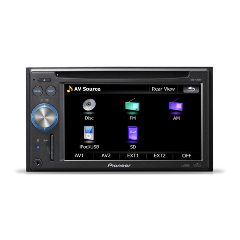 Pioneer Super Tuner IIID AVIC-F700BT User manual