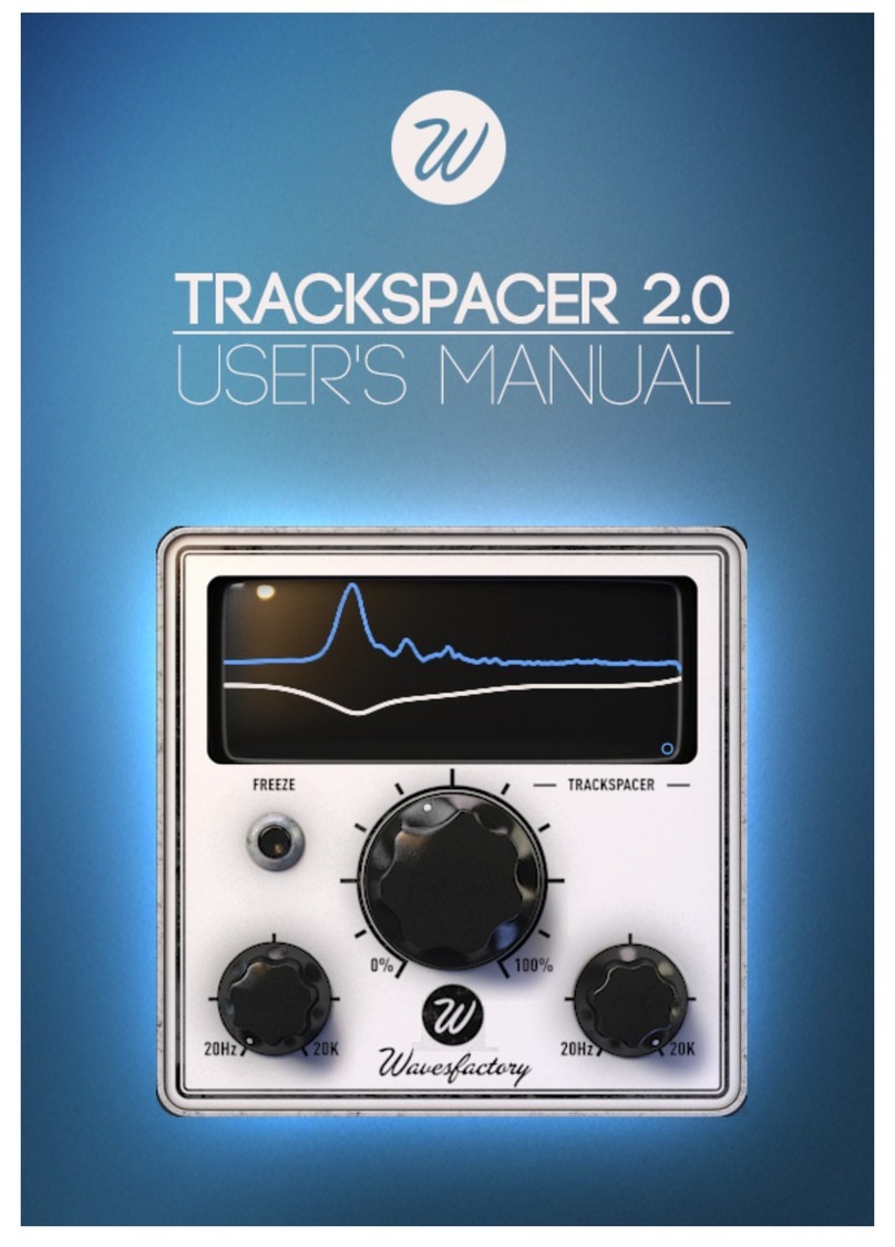 Wavefactory Trackspacer 2.0 user manual