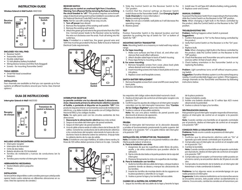 Lamson & Sessions HW2155D Instruction guide Lamson & Sessions HW2155D Instruction guide