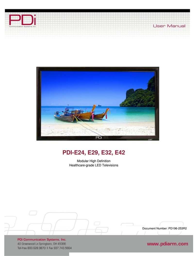PDi PDI-E24 User manual