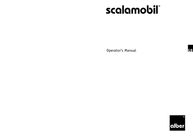 Scalamobil S27 Operator's manual