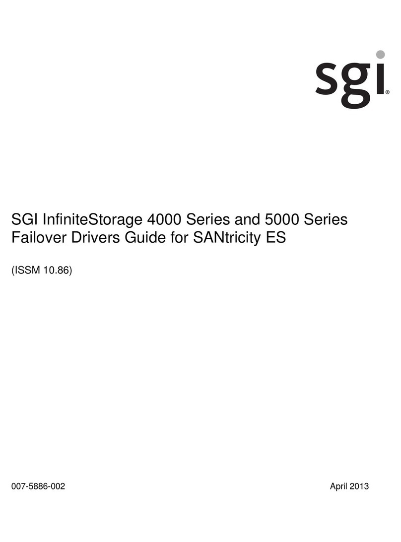 Silicon Graphics InfiniteStorage 4000 Series User manual