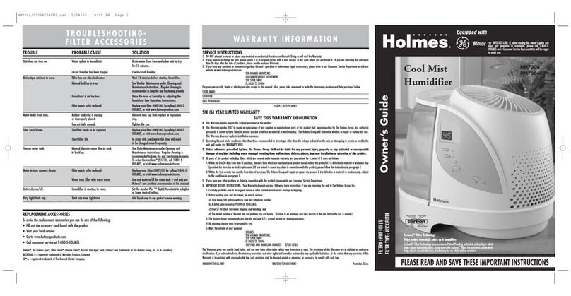 Holmes HM7306 User manual