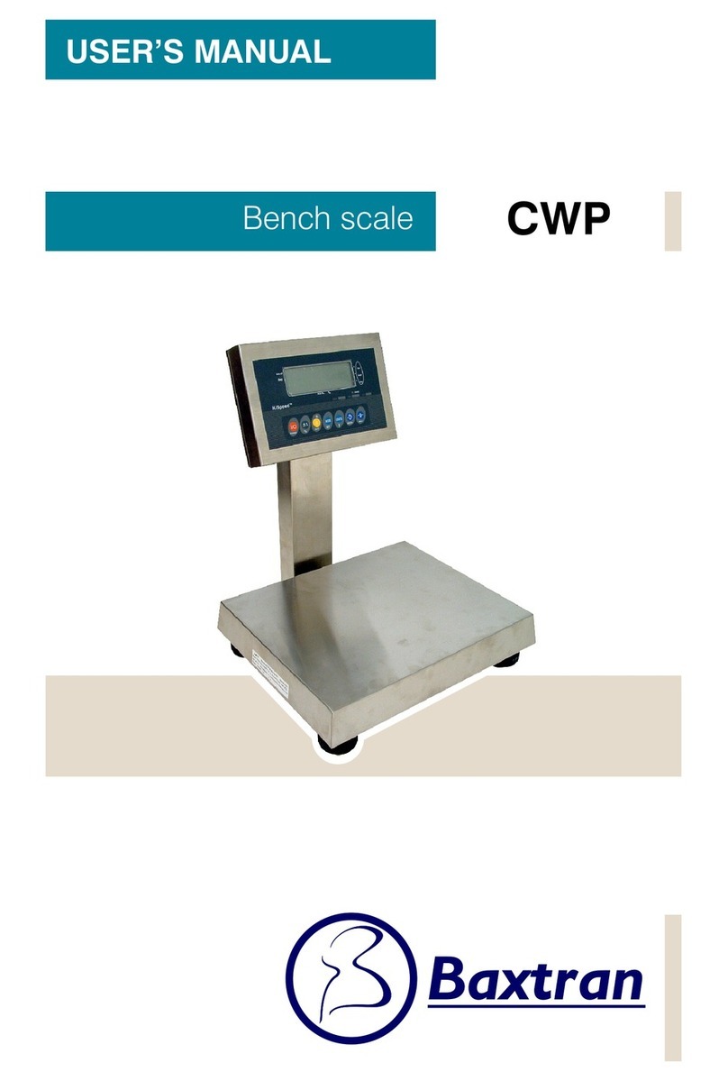 Baxtran CWP User manual