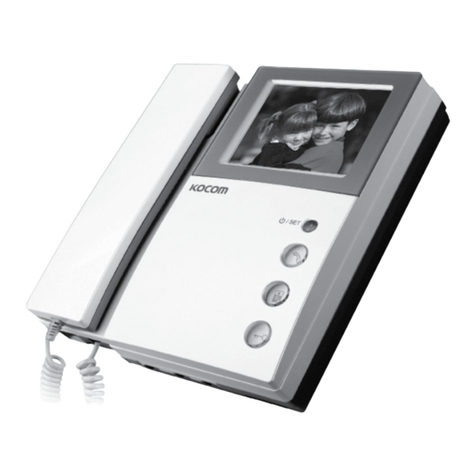 KOCOM KVM-301 Manual