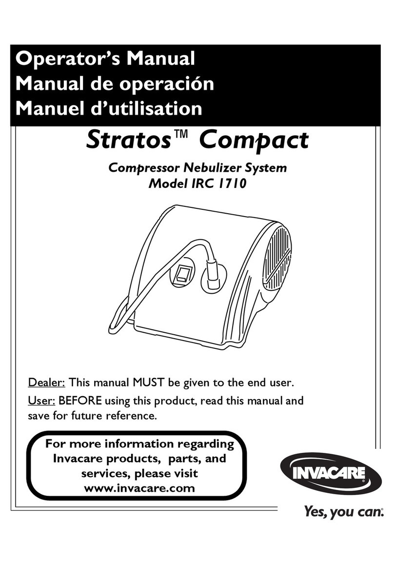 Invacare Stratos Compact Operator's manual