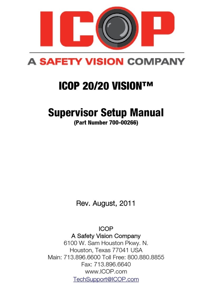 Icop 20/20 Vision User guide