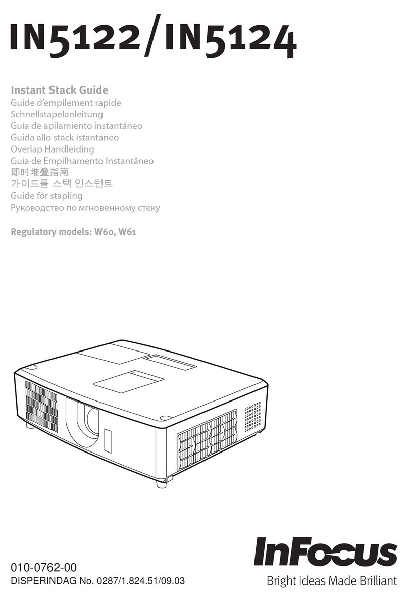 InFocus IN5122 User manual