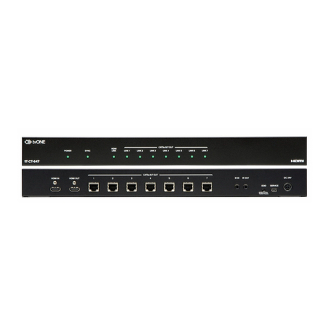 TV One 1T-CT-647 instruction manual