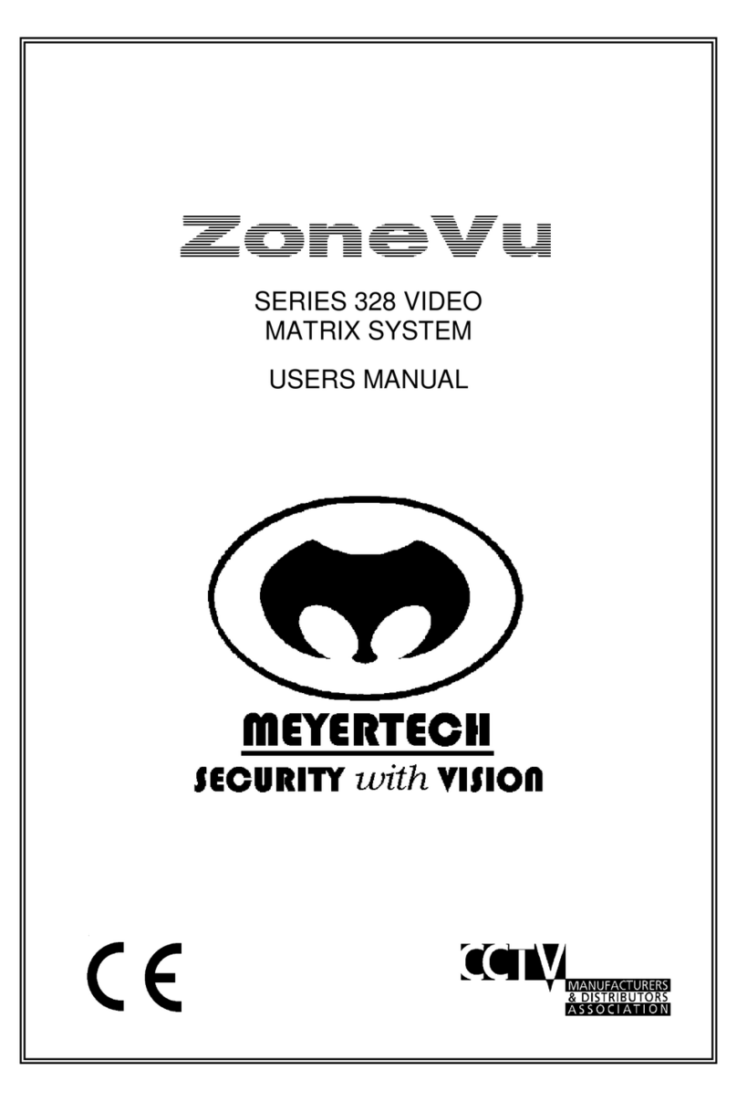 ZoneVu ZoneVu 328 Series User manual