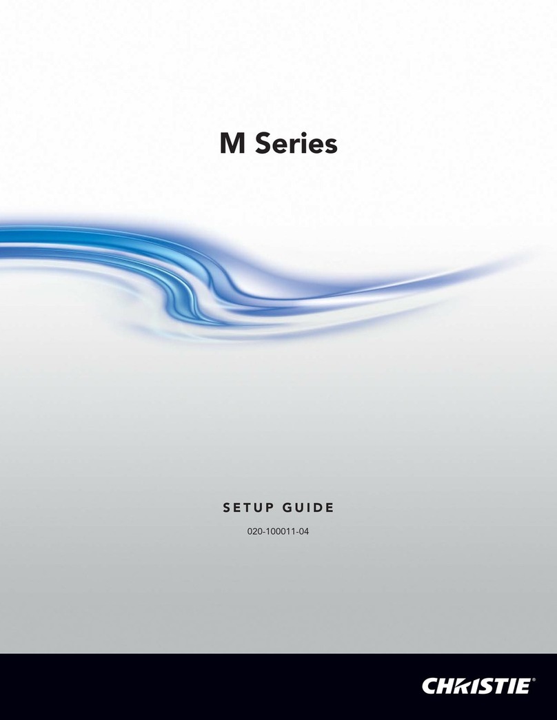 Christie M Series User manual