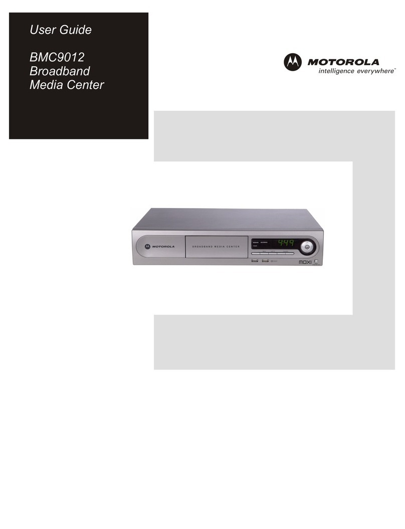 Motorola BMC9012 user guide