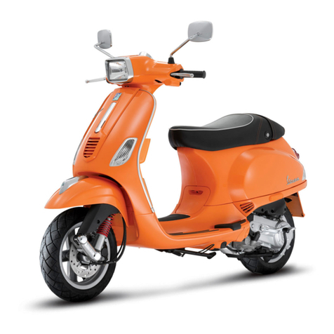 VESPA S 50 4T 4V (2008) User manual