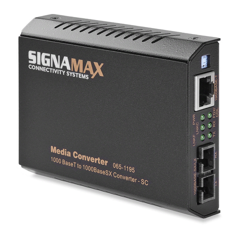 SignaMax FO-065-1195 User manual SignaMax FO-065-1195 User manual