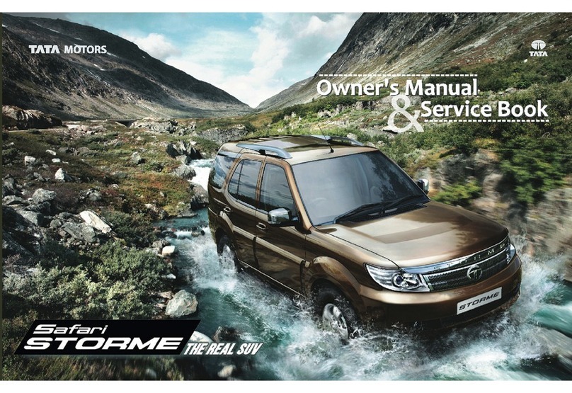 TATA Motors 2013 SAFARI STORME Owner's manual & service book