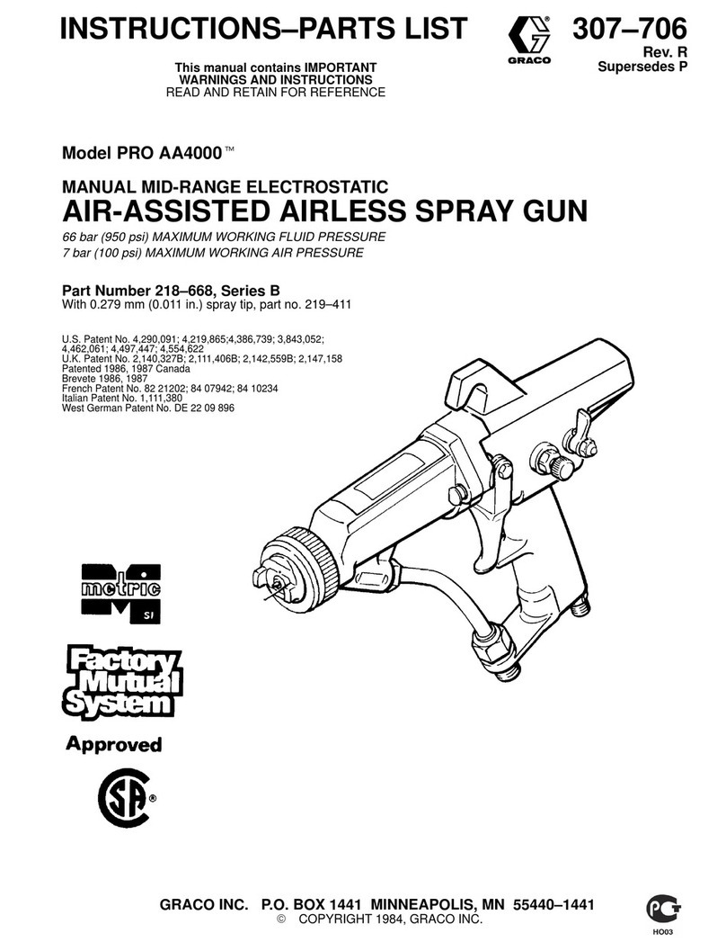 Graco PRO AA4000 User manual