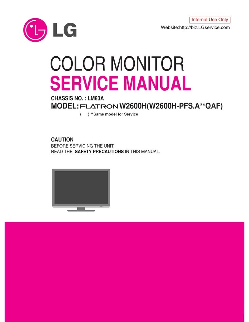 LG Flatron W2600H User manual