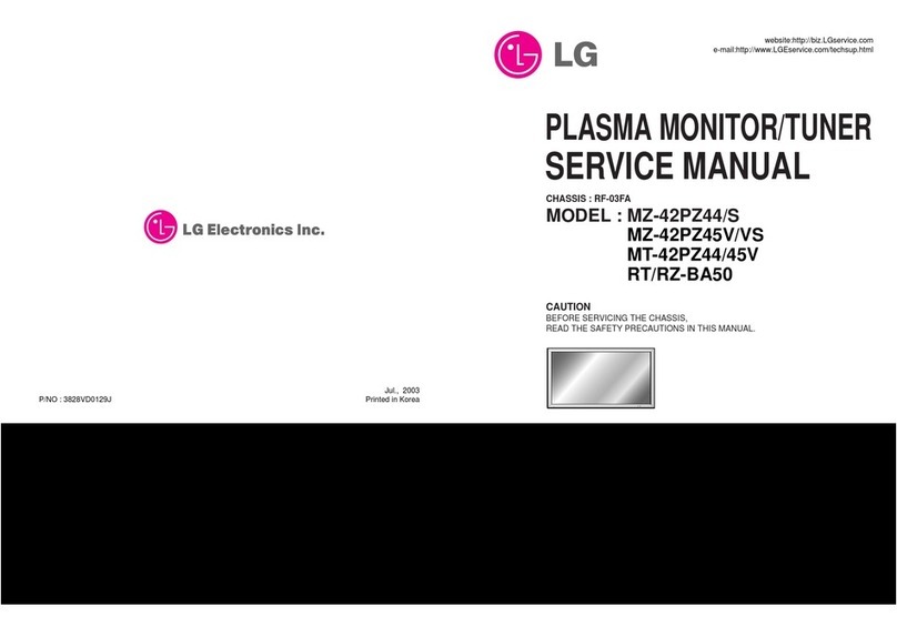 LG MZ-42PZ45V User manual