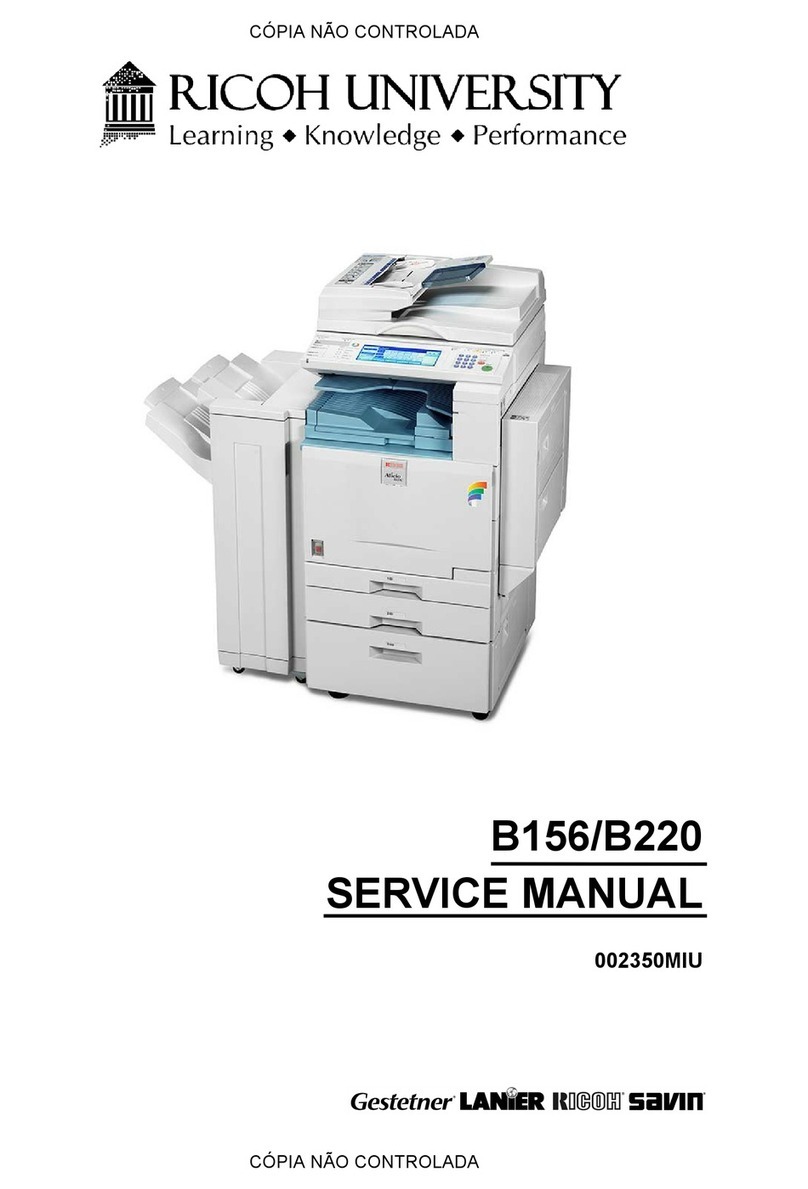 Ricoh B156 User manual