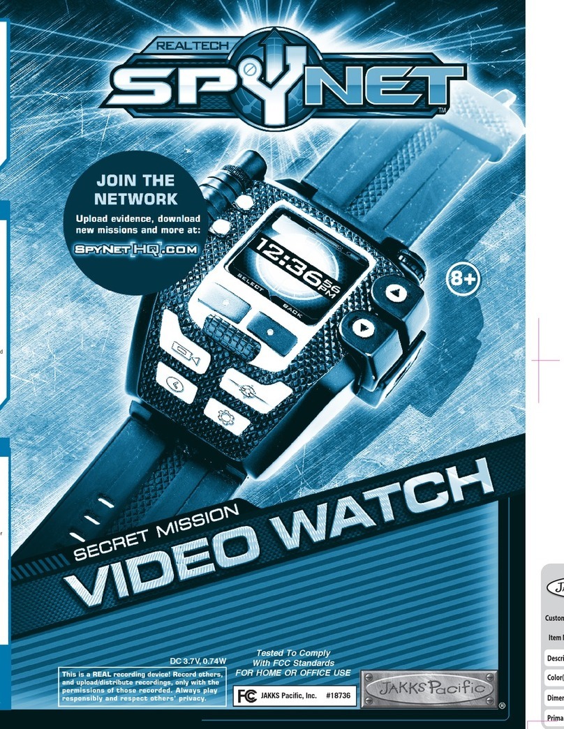JAKKS Pacific SPYNET user manual