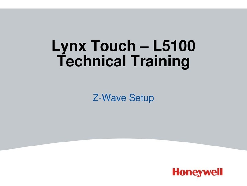 Honeywell Lynx Touch L5100 Installation guide