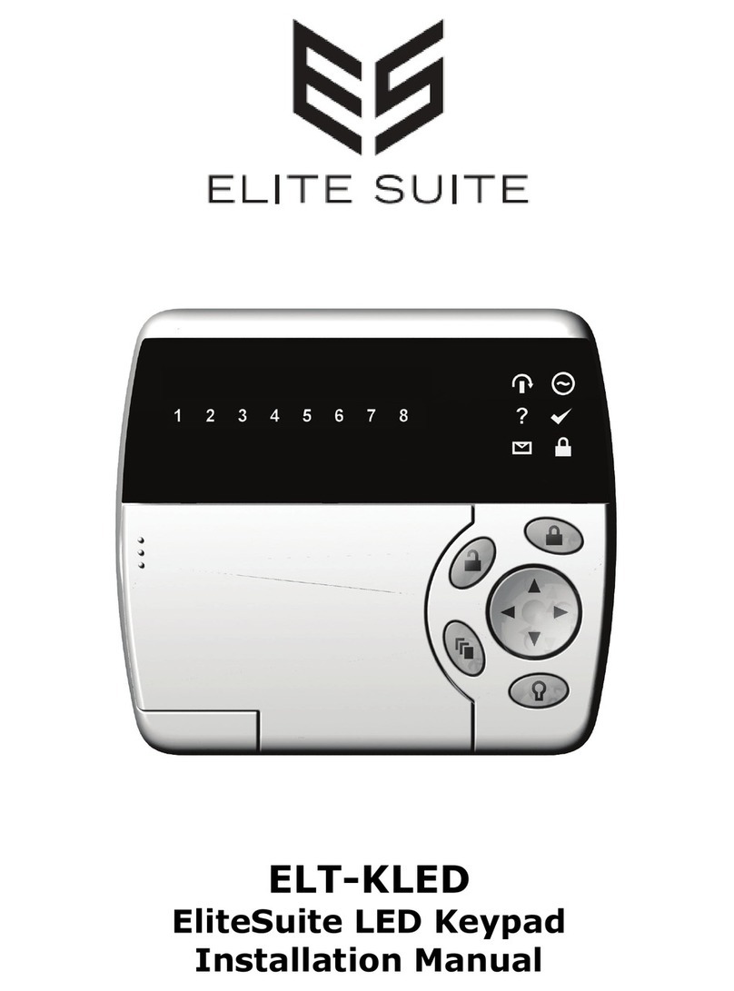 Elite Suite ELT-KLED User manual