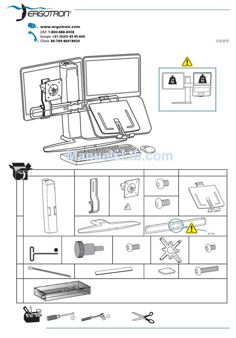 Ergotron Neo-Flex User manual