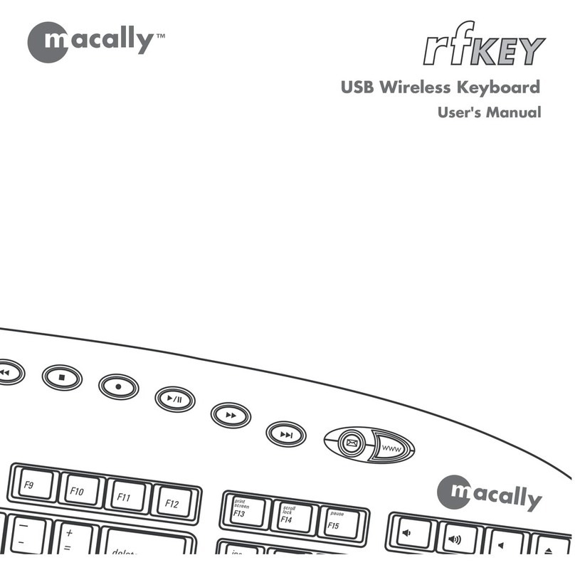 Macally rfKEY User manual