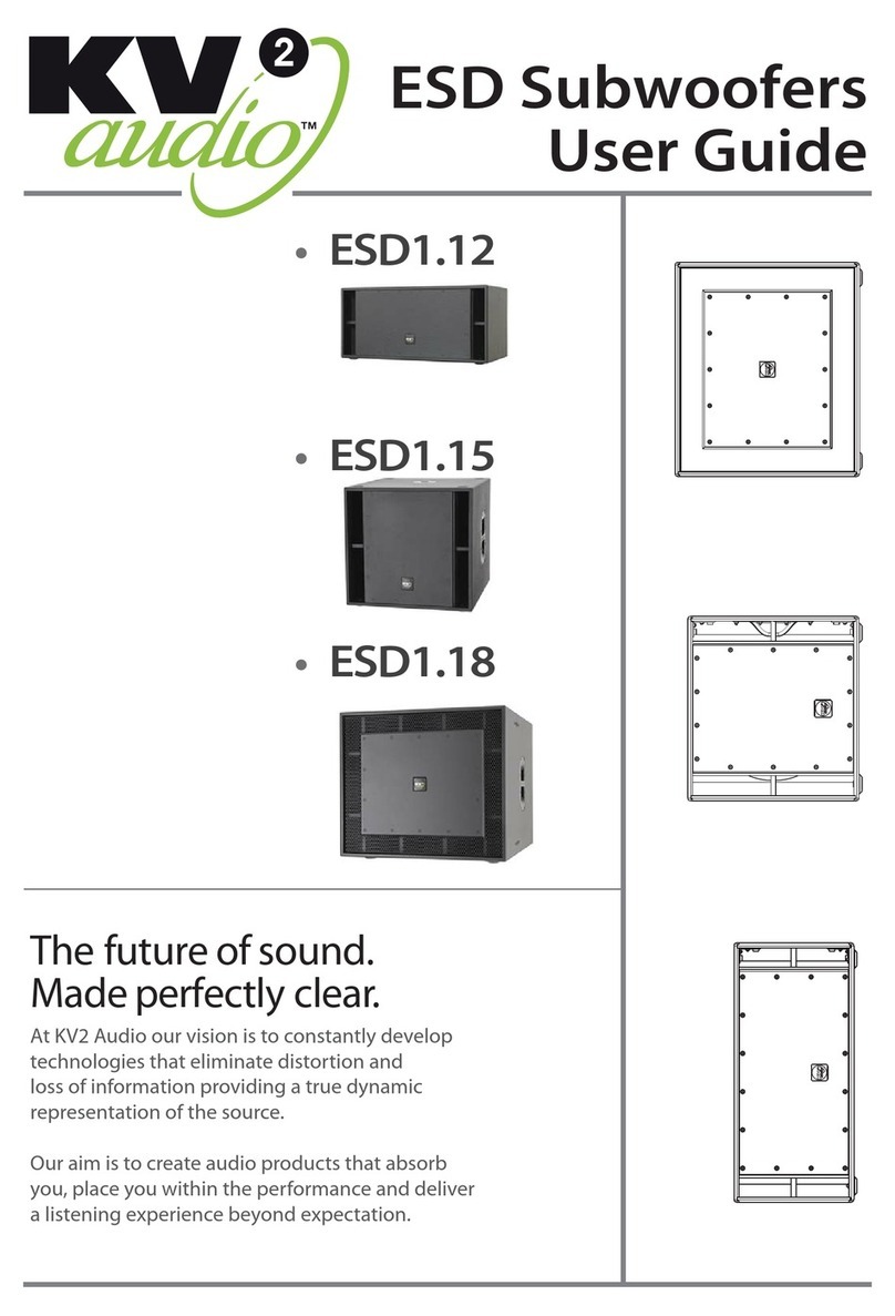KV2 Audio ESD1.12 User manual