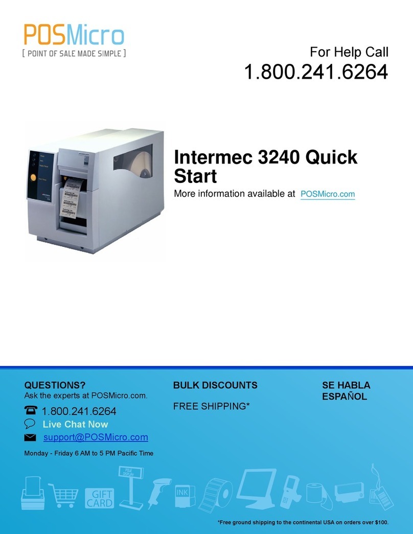 Intermec 3240 User manual