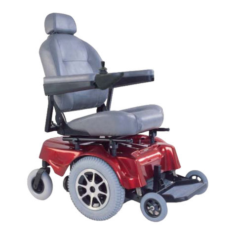 Pride jazzy 1120 User manual