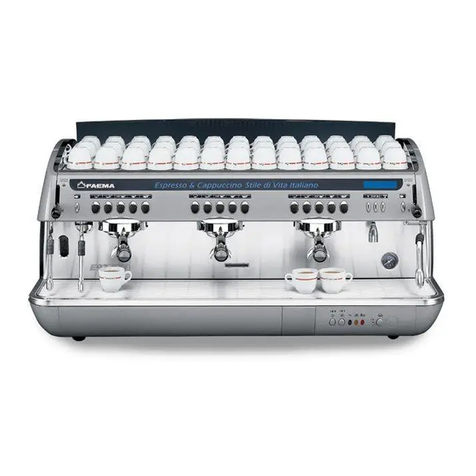 Faema E92 User manual