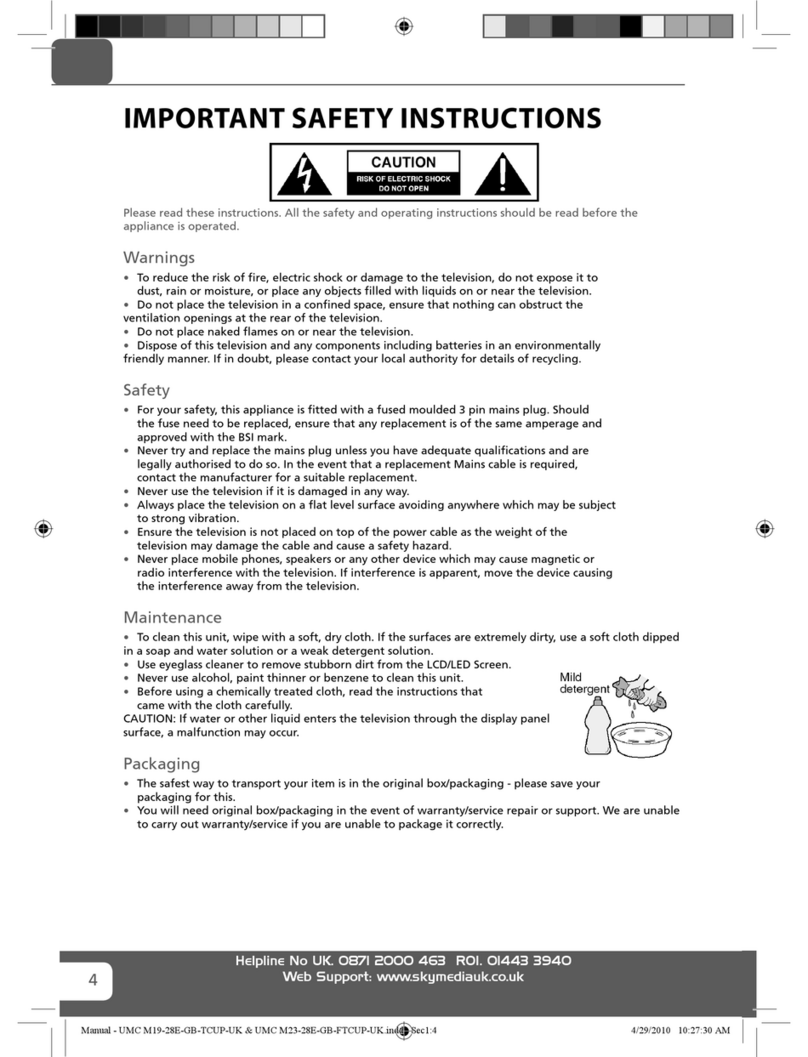 UMC M19-28E-GB-TCUP-UK User manual UMC M19-28E-GB-TCUP-UK User manual