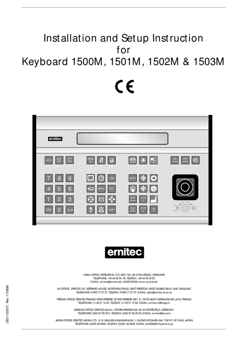 ERNITEC 1500M Manual