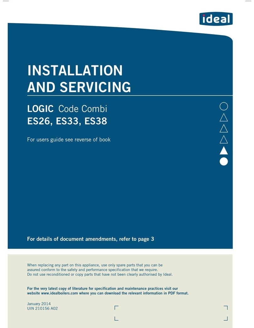 Ideal Boilers ES26 User manual