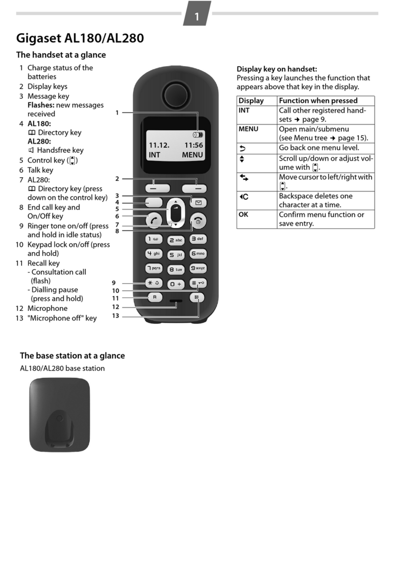 Gigaset AL180 User manual
