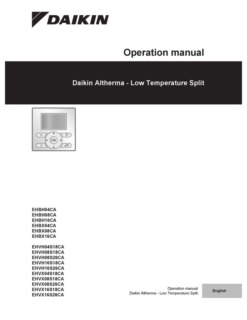Daikin EHVH04S18CA User manual