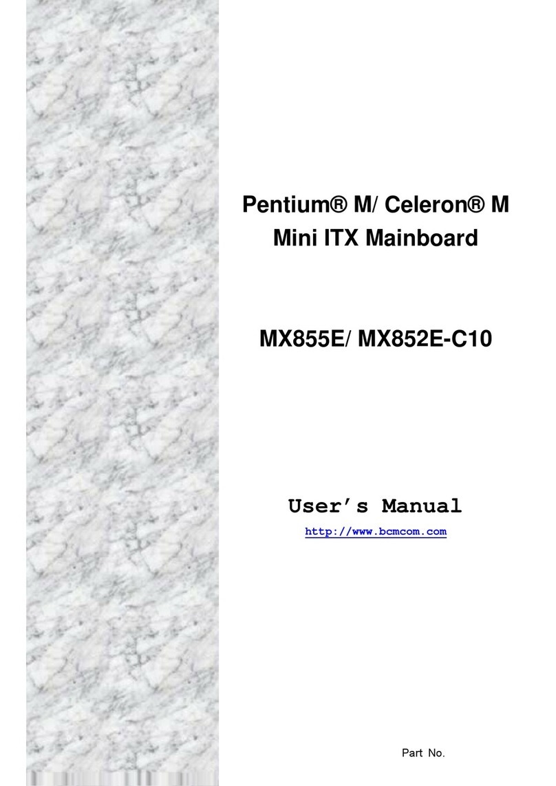BCM Advanced Research MX855EC10 Series user manual